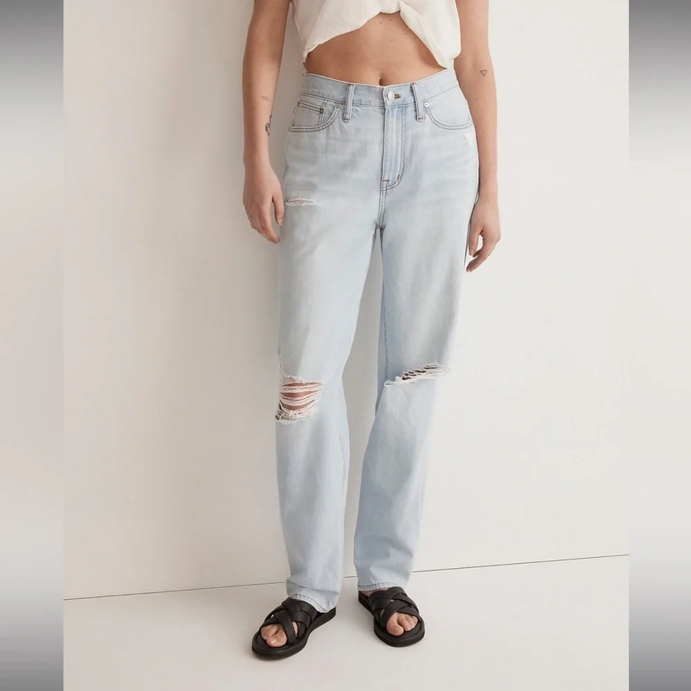 NWT Madewell The Slouchy Boyjean - Picture 2 of 14